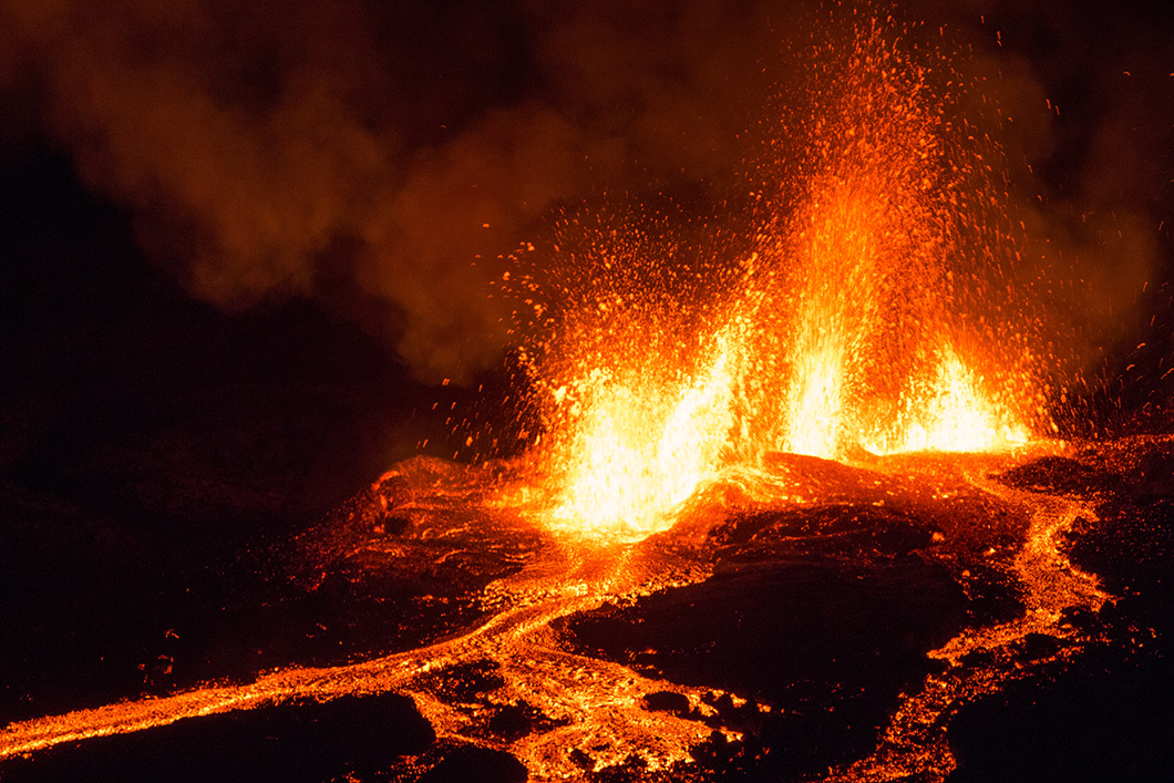 Type D éruption Du Piton De La Fournaise